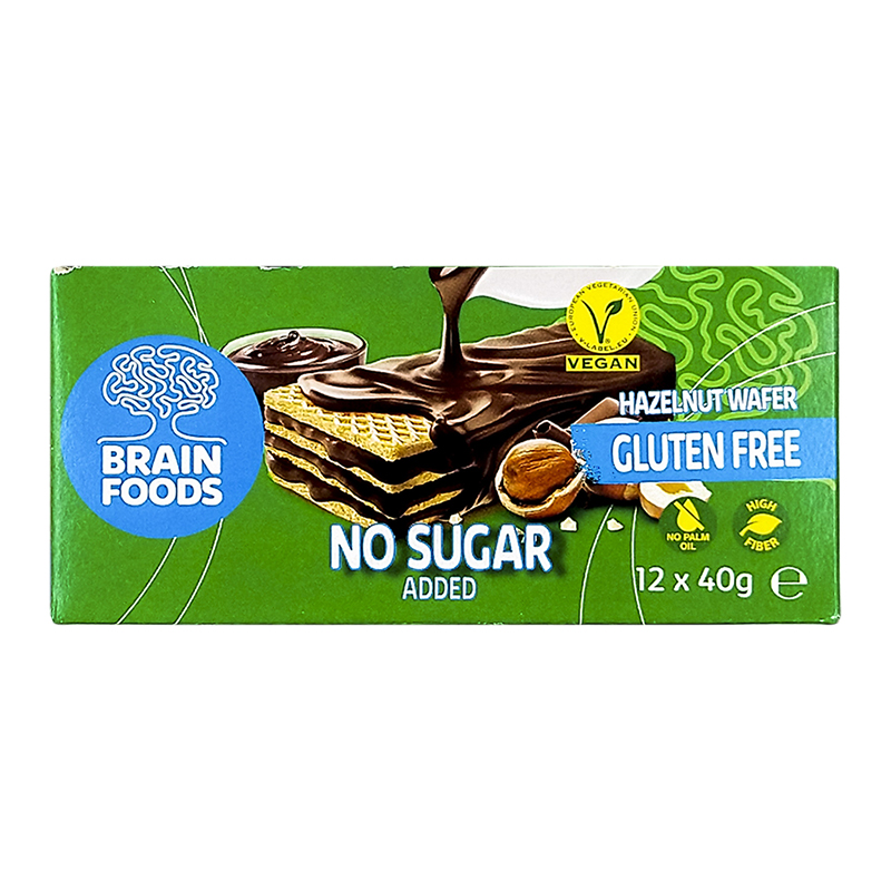 Wafer Alle Nocciole Senza Glutine Pz